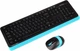 Комплект бездротовий A4Tech Fstyler FG1010 Blue - изображение 2