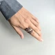 Серебряное кольцо с натуральным гранатом 4.212ct, вес изделия 5,83 гр (2166337) - изображение 7