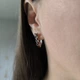 Серебряные серьги с натуральным гранатом 2.875ct (2181996) - изображение 7
