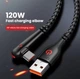 Кабель USB Type-C для швидкого заряджання Huawei Mate (1 метр), 90 градусів, чорний - зображення 1
