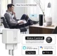 Розумна розетка із Wi-Fi та Bluetooth, 20А, із таймером та моніторингом розходу енергії - зображення 3