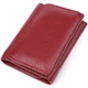 Компактный кошелек удобного формата из натуральной кожи ST Leather 23077 бордовый - изображение 2