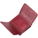 Компактный кошелек удобного формата из натуральной кожи ST Leather 23077 бордовый - изображение 6