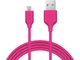 Кабель Ttec MicroUSB 1.2m Pink (2DK7530P) - изображение 3