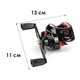 Катушка мультипликаторная Yumoshi AK 200 Black-Red Right рыболовная катушка - изображение 4