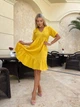 Жіноча літня муслінова сукня з воланом Uaclothes 48-52 Жовтий (like32681-128881361) - зображення 3