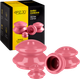 Вакуумные китайские антицеллюлитные массажные банки 4FIZJO для тела 4 шт Pink (P-5907739314925) - изображение 1