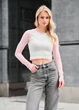 Жіночий топ Staff flo logo pink M - изображение 1