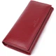 Элегантный кошелек у два сложения из натуральной кожи ST Leather bg230fash65 Бордовый - изображение 5