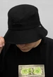 Мужская Панама Стаф Черная Однотонная С Логотипом Спортивная Staff All Black Logo Универсальный (338538) - изображение 3