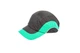Каскетка защитная Sizam В-CAP (One Size, черная с зеленым, Cat II) с вентиляцией (25570) - изображение 1