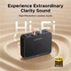 Приемник Bluetooth 6.0 Ugreen BT505 Hi-Res Audio LDAC адаптер 2RCA+3.5mm для наушников, авто, стереосистемы, мобильного телефона 15часов 24bit/96kHz Black (55545) - изображение 4