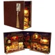Бук Нук Китайская уличная еда Book Nook Chinese Street Food книжный уголок DIY TC-27 + купол - изображение 8
