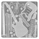 3D пазл Металлический Гитара Electric Lead Guitar - изображение 4