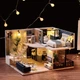 Румбокс Вілла Затишне життя Roombox Villa The Satisfied Time CUTEBEE Інтер'єрний конструктор L-032 + купол - зображення 8