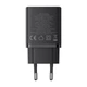 Мережевий зарядний пристрій Baseus Cube Fast Charger C+U 30W EU Cluster Black - изображение 4