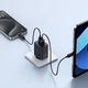 Мережевий зарядний пристрій Baseus Cube Fast Charger C+U 30W EU Cluster Black - изображение 9