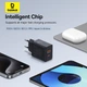 Мережевий зарядний пристрій Baseus Cube Fast Charger C+U 30W EU Cluster Black - изображение 13