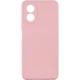 Силиконовый чехол Epik Candy Full Camera для Oppo A78 4G Розовый / Pink Sand - изображение 1