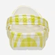 Женские кроксы Crocs Classic Gingham Clog Dyl 211006-78R 41-42 (M8/W10) 26 см Daylily (198445124174) - изображение 4