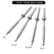 Жало TS-I, TS-D24, TS-K, TS-C4 для паяльника Miniware TS100 / TS101 Pinecil (набор из 4 наконечников) - изображение 1