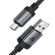 Кабель ACEFAST C20-04 USB-A to USB-C aluminum alloy charging data cable Black (6974316283782) - зображення 4