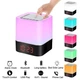 Ночник лампа многоцветный портативный светильник MiNi-HiFi Speaker и беспроводная спикер Bluetooth с часами 1200 mAh - изображение 3