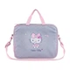 Сумка-портфель А4 Kite Hello Kitty "Кошенятко Кітті" 34х27х7 см тканева сіра з рожевим (HK25-589-1) - зображення 2