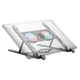 Підставка для ноутбука HOCO Brilliant heat dissipation folding notebook stand DH17 black - зображення 3