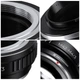 Адаптер переходник K&F Concept M42 Micro 4/3 для камер Panasonic с байонетом Micro 4/3 - изображение 9