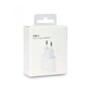 Мережевий зарядний пристрій 20W Блок швидкого заряджання USB-C Power Adapter Type-C 20 Ват Швидка зарядка для iPhone iPad Samsung Xiaomi Meizu Huawei Vivo Oppo Google White - зображення 5