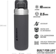 Butelka na wodę Stanley Quick Flip 1.06 l Charcoal (10-09150-063) - obraz 5