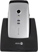 Telefon komórkowy Doro Primo 406 Silver-Black (4260117672682) - obraz 1