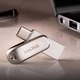 Флеш-накопичувач Flash SanDisk USB 3.1 Ultra Dual Luxe Type-C 64Gb (150 Mb/s) (SDDDC4-064G-G46) - изображение 5