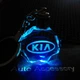 Брелок автомобильный на ключи Киа GF авто брелок с логотипом Kia с подсветкой (R051171) - изображение 3