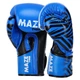 Рукавички шкіряні боксерські Twins Maze 5067 на липучці розмір 14 унцій Blue-Black - зображення 2