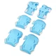 Роликовые коньки с комплектом защиты Banwei 230 размер 39-42 Light Blue-Multicolor - изображение 8