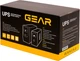 ИБП Gear 1500VA LCD Metal RJ45+USB (GU-1500MLCD) - изображение 3