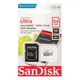 Карта пам'яті microSDXC (UHS-1) SanDisk Ultra 64Gb class 10 A1 (100Mb/s) (adapter SD) (SDSQUNR-064G-GN3MA) - изображение 2