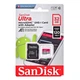 Карта пам'яті microSDHC SanDisk Ultra 32 ГБ Class 10 UHS-I U1 V10 A1 до 120 МБ/с з SD-адаптером - изображение 2