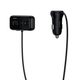 АЗП з FM-модулятором Baseus T Shaped S-16 Car Bluetooth MP3 Player Black - изображение 3