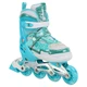 Роликові ковзани з комплектом захисту Banwei 902-9 розмір 27-30 Mint-Light Blue - зображення 4
