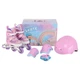 Роликові ковзани з комплектом захисту Banwei 902-9 розмір 35-38 Pink-Violet - зображення 1