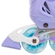 Роликовые коньки с комплектом защиты Banwei 902-9 размер 27-30 Violet-Blue - изображение 8