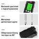 Аналізатор грунту, грунту 6в1 ST-03 (рН, температура, освітленість, плодородіння, вологість ґрунту та повітря) - изображение 6