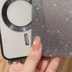 Чохол з блискітками, захисними лінзами на камеру та MagSafe на Apple iPhone 17 (6.3") (Чорний / Black) Epik (244960) - зображення 4