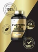 Добавка преміум-класу D-аспарагінова кислота Carlyle D Aspartic Acid 180 капсул - зображення 5