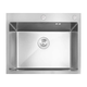 Мойка Mixxus MH5843 Nano-Silver из нерж. стали (цвет нерж.) (MX1930) - изображение 1