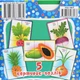Розумні картки. Фрукти та овочі. 30 карток - изображение 7
