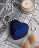 Коробочка для помолвочного кольца в форме сердца Corazón футляр с LED подсветкой для предложения / ювелирных и бижутерных изделий, синий (105063388) - изображение 2
